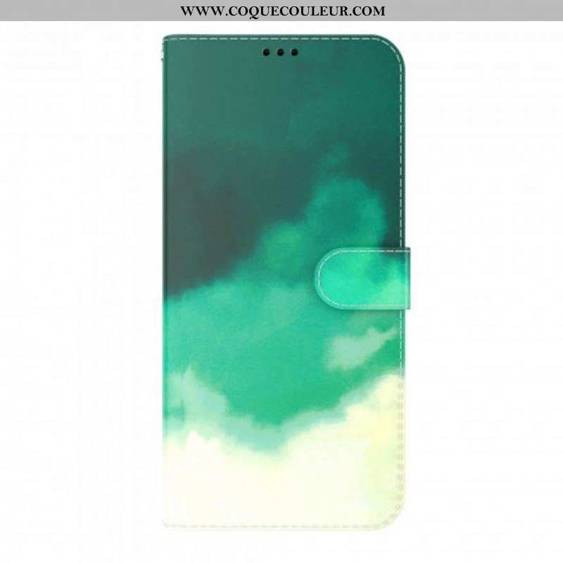 Housse Oppo A54 5G / A74 5G Aquarelle