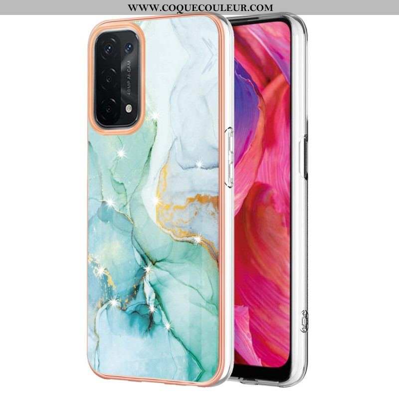 Coque Oppo A54 5G / A74 5G Design Marbre