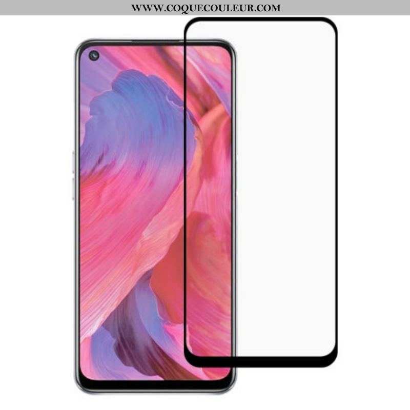 Protection écran verre trempé Oppo A54 5G / A74 5G Contours Noirs