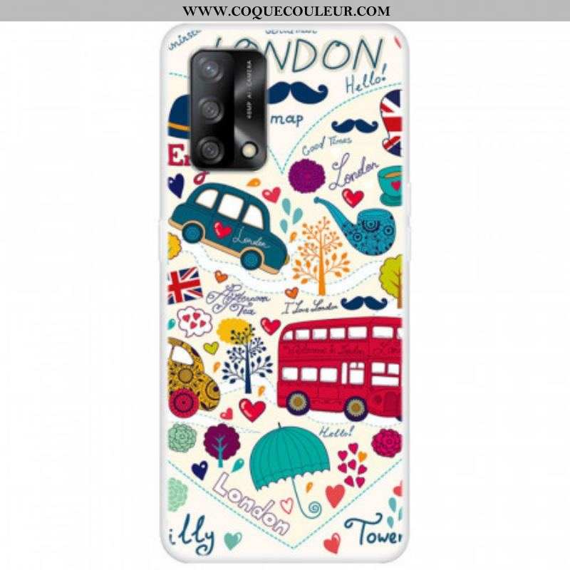 Coque Oppo A74 4G London Life