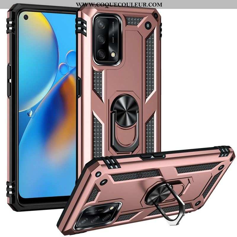 Coque Oppo A74 4G Anneau Premium