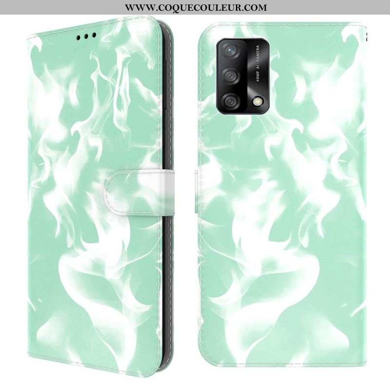 Housse Oppo A74 4G Motif Abstrait