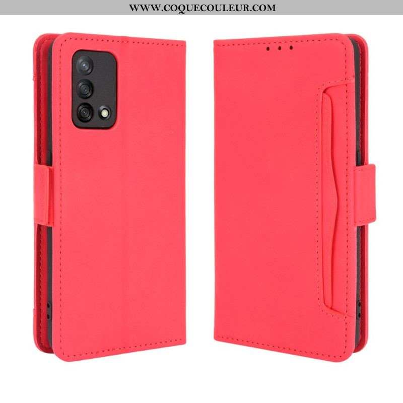 Housse Oppo A74 4G Classe Première Multi-Cartes
