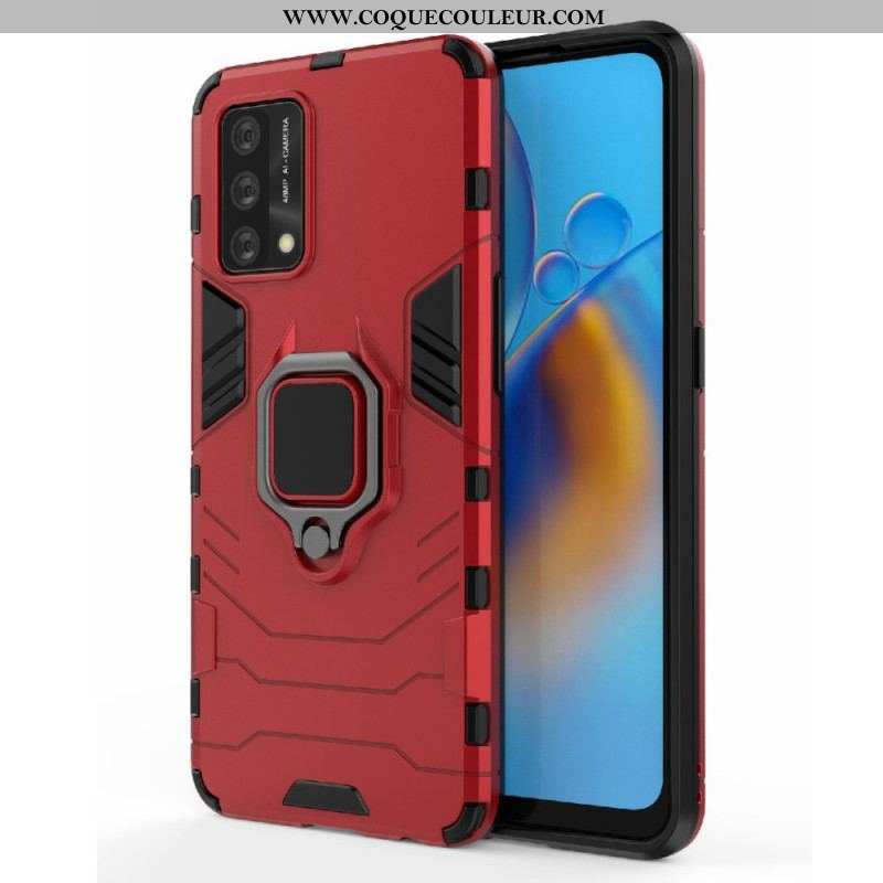 Coque Oppo A74 4G Ring Résistante