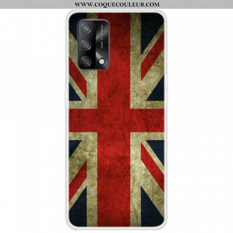 Coque Oppo A74 4G Drapeau Anglais