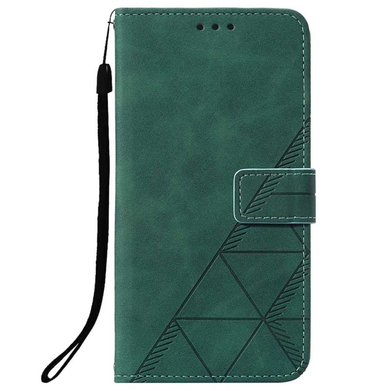 Housse Oppo A94 5G Simili Cuir avec Lanière