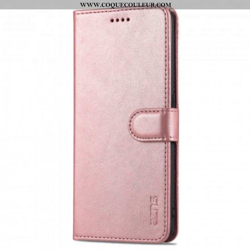 Housse Oppo A94 5G AZNS Effet Cuir