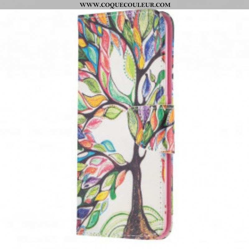 Housse Oppo A94 5G Arbre Coloré