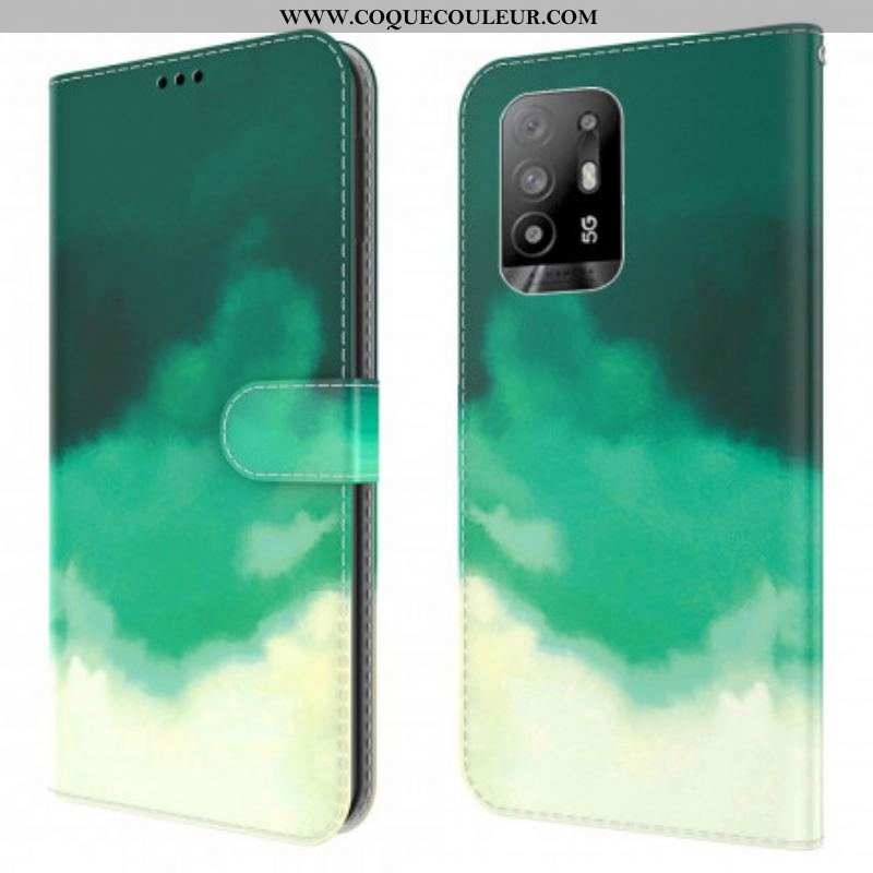 Housse Oppo A94 5G Aquarelle