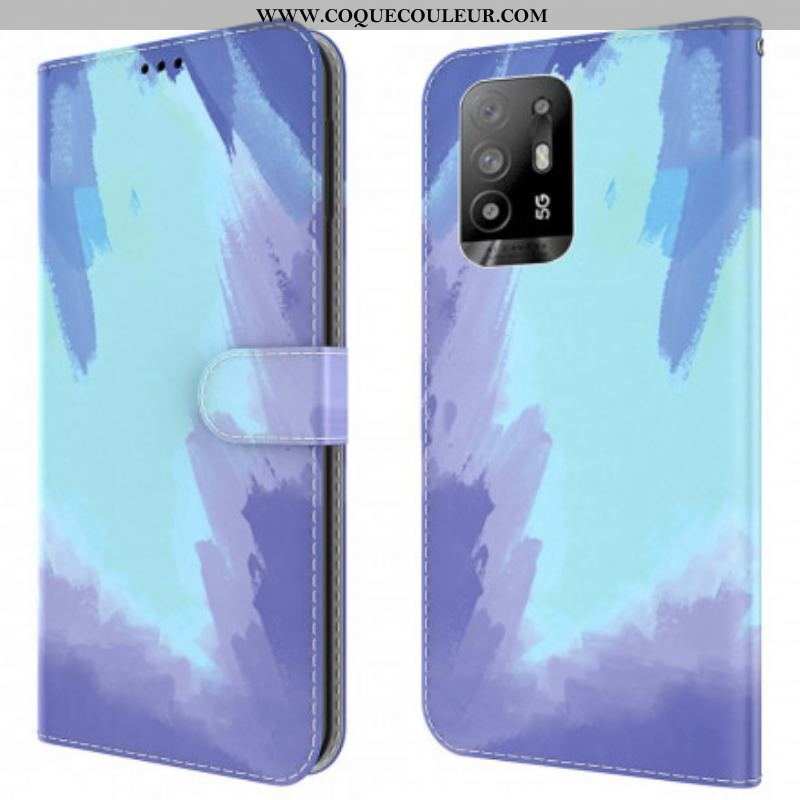 Housse Oppo A94 5G Aquarelle