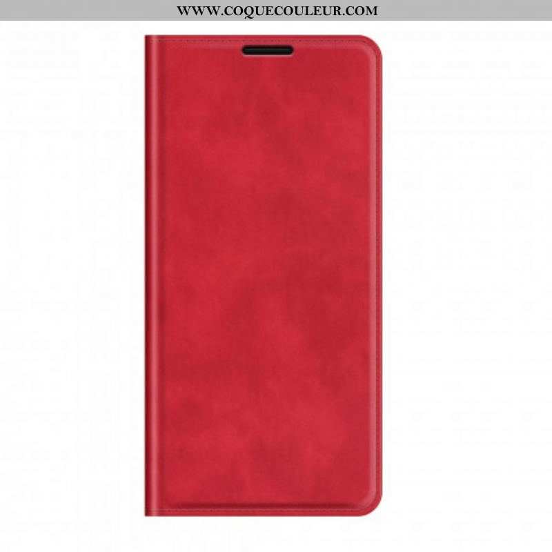 Flip Cover Oppo A94 5G Effet Cuir Douceur