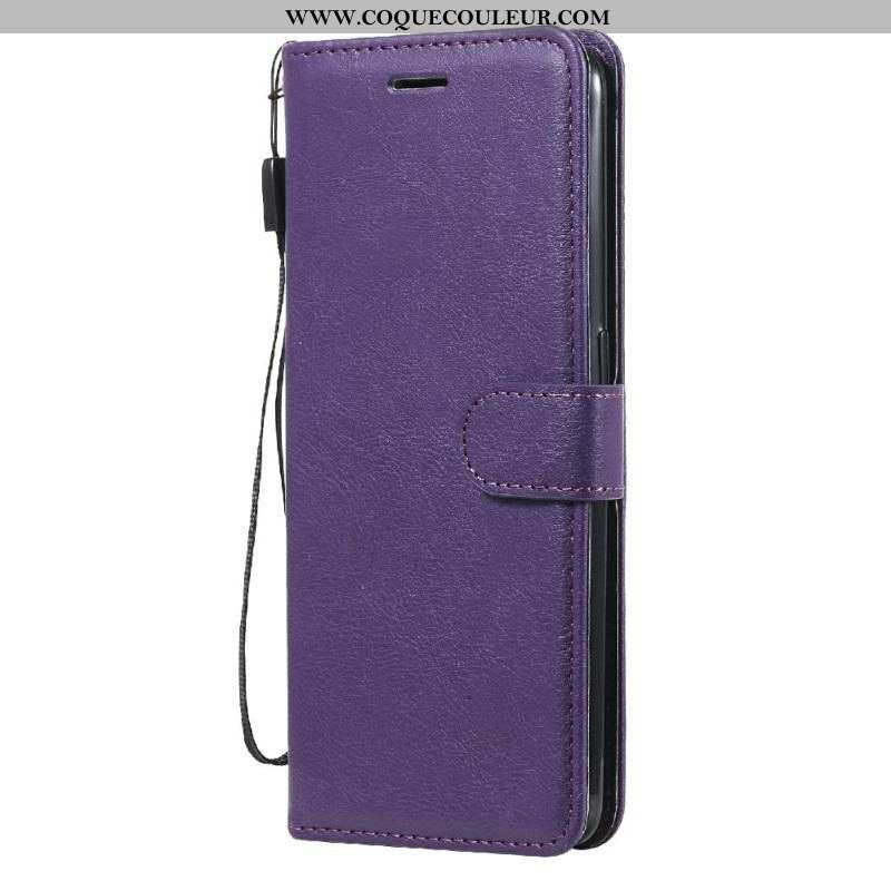 Housse Oppo A94 5G Simili Cuir avec Lanière