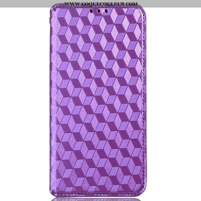 Flip Cover Oppo A94 5G en Simili Cuir