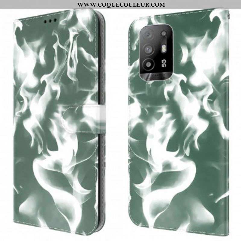 Housse Oppo A94 5G Motif Abstrait