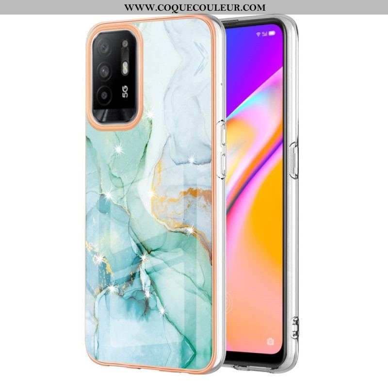 Coque Oppo A94 5G Marbre