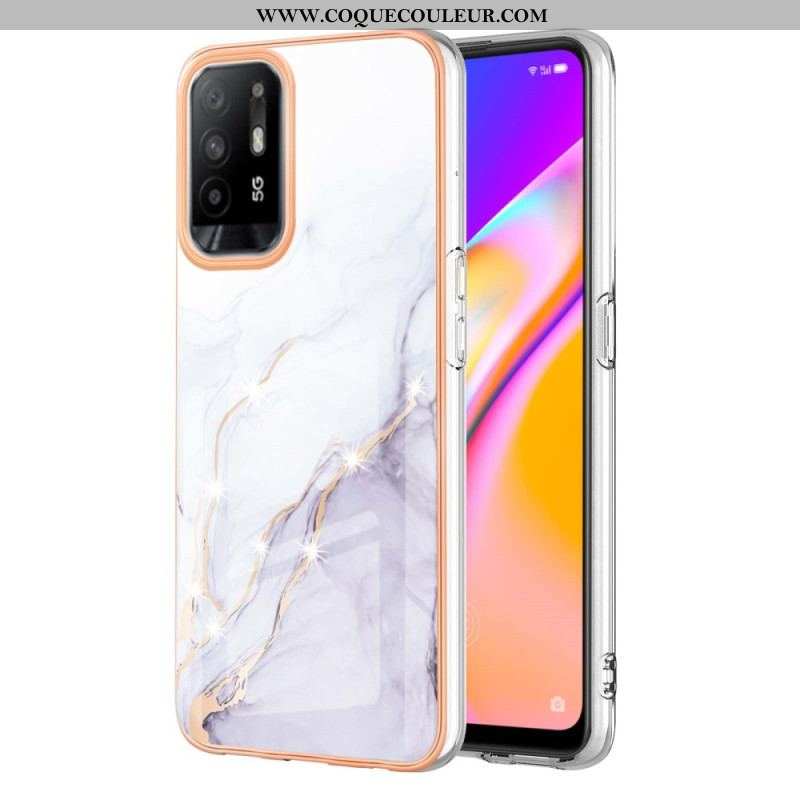 Coque Oppo A94 5G Marbre