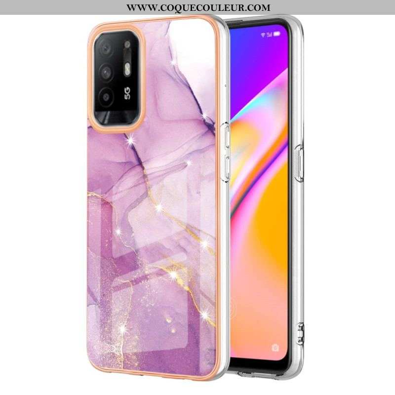 Coque Oppo A94 5G Marbre