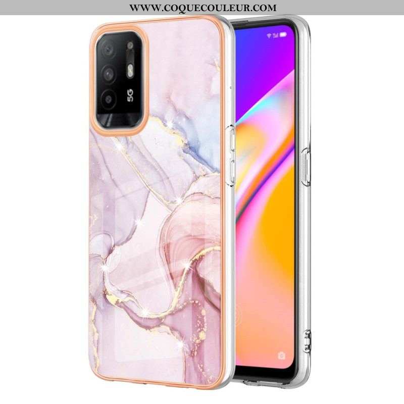 Coque Oppo A94 5G Marbre