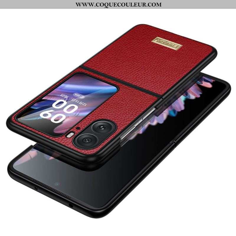 Coque Oppo Find N2 Flip Simili Cuir