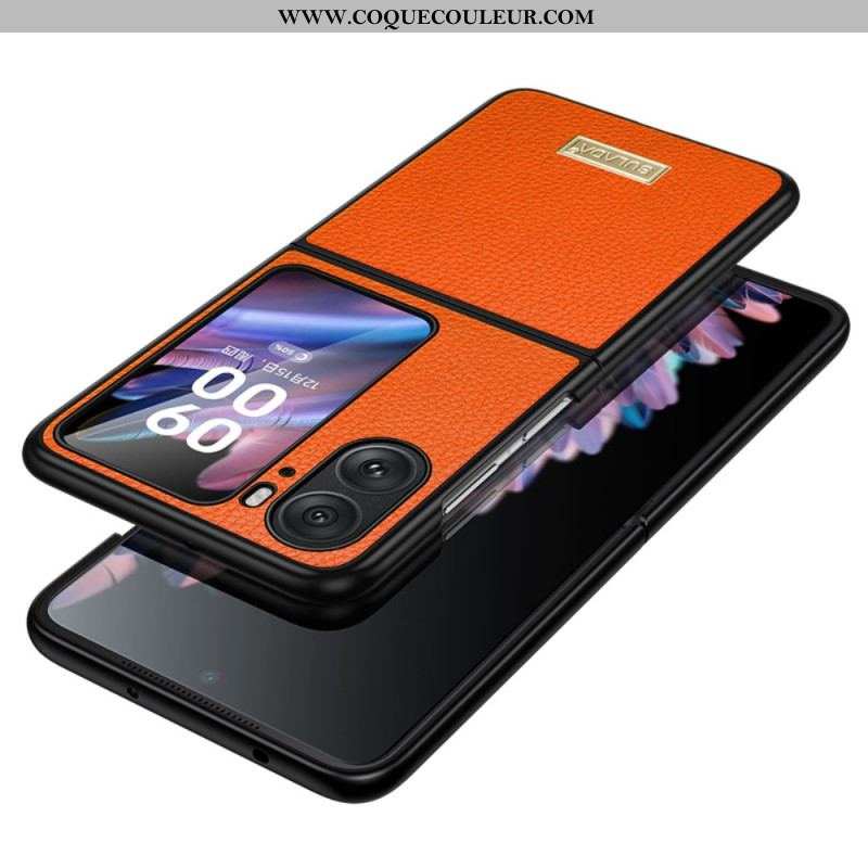 Coque Oppo Find N2 Flip Simili Cuir