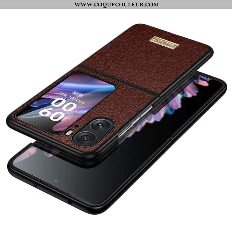 Coque Oppo Find N2 Flip Simili Cuir