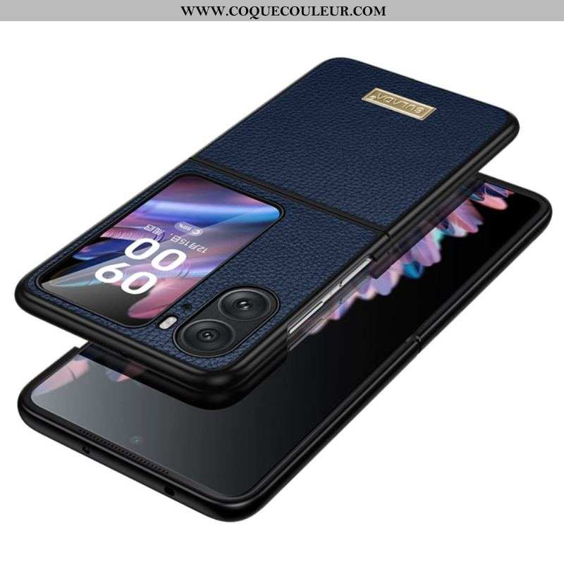 Coque Oppo Find N2 Flip Simili Cuir