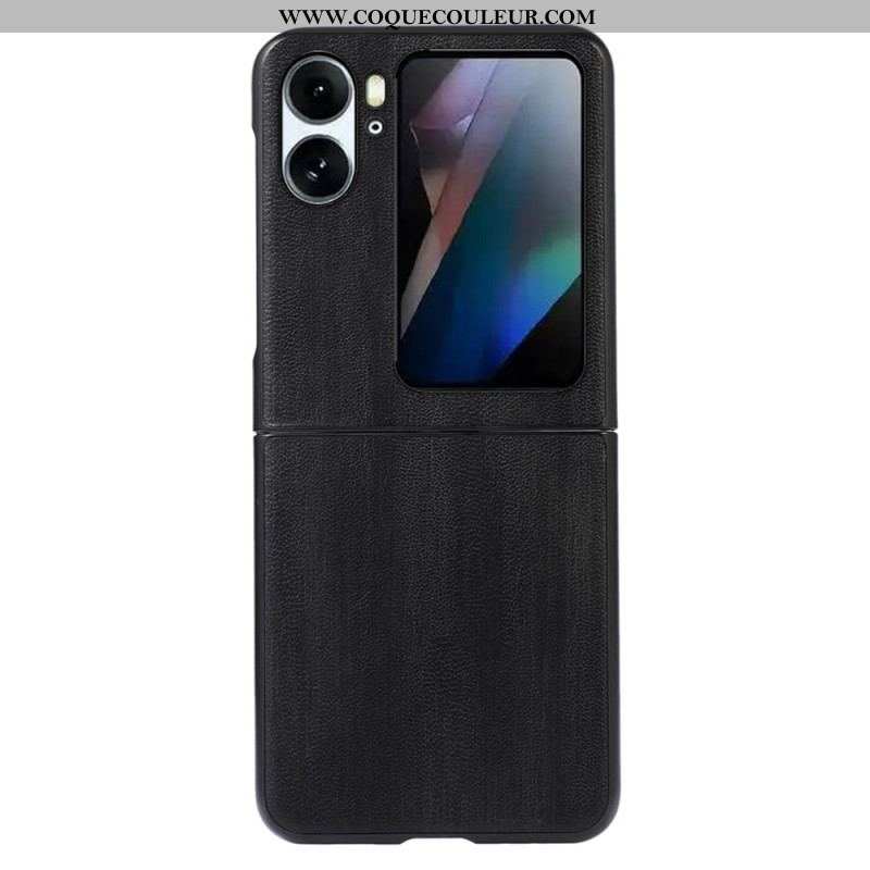 Coque Oppo Find N2 Flip Effet Cuir