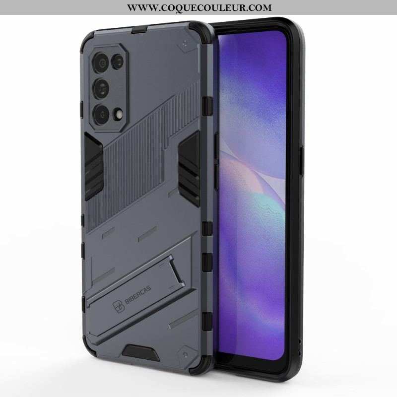 Coque Oppo Find X3 Lite Support Amovible Deux Positions Mains Libres