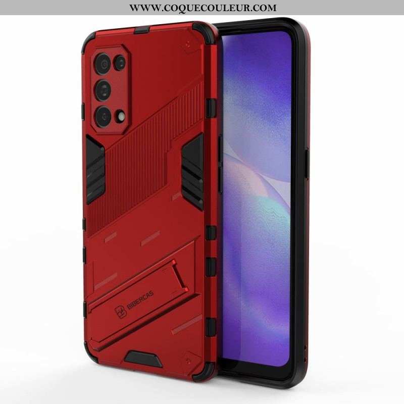 Coque Oppo Find X3 Lite Support Amovible Deux Positions Mains Libres