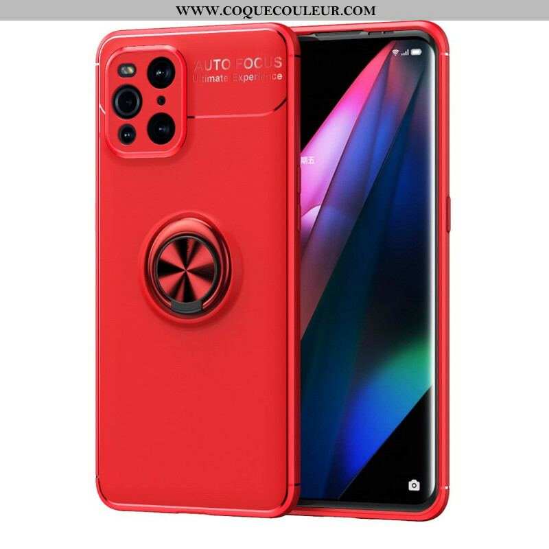 Coque Oppo Find X3 / X3 Pro Anneau Rotatif