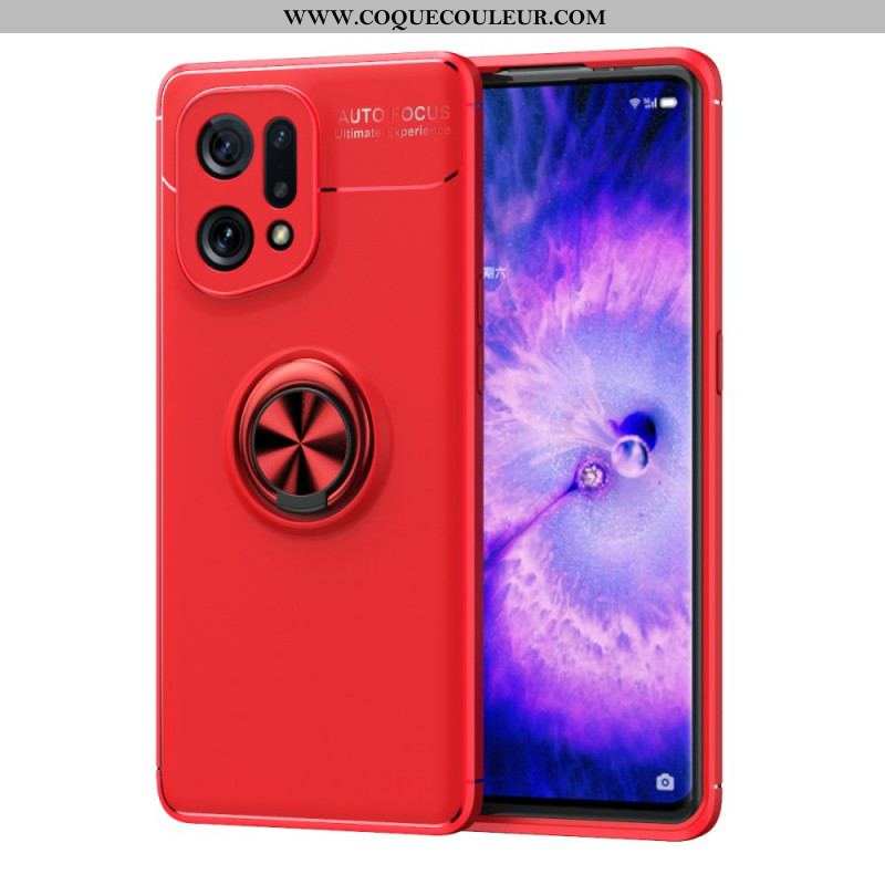 Coque Oppo Find X5 Anneau Rotatif