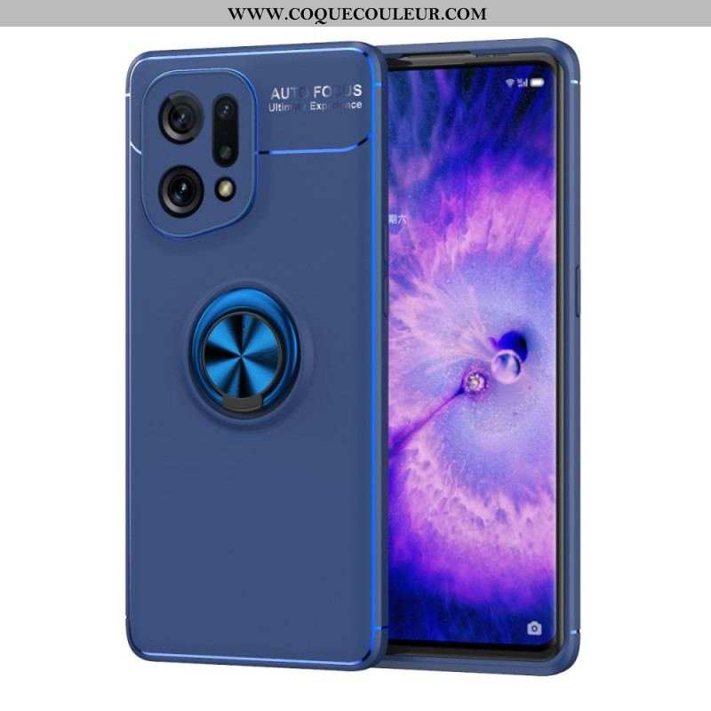 Coque Oppo Find X5 Anneau Rotatif