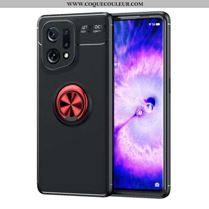 Coque Oppo Find X5 Anneau Rotatif