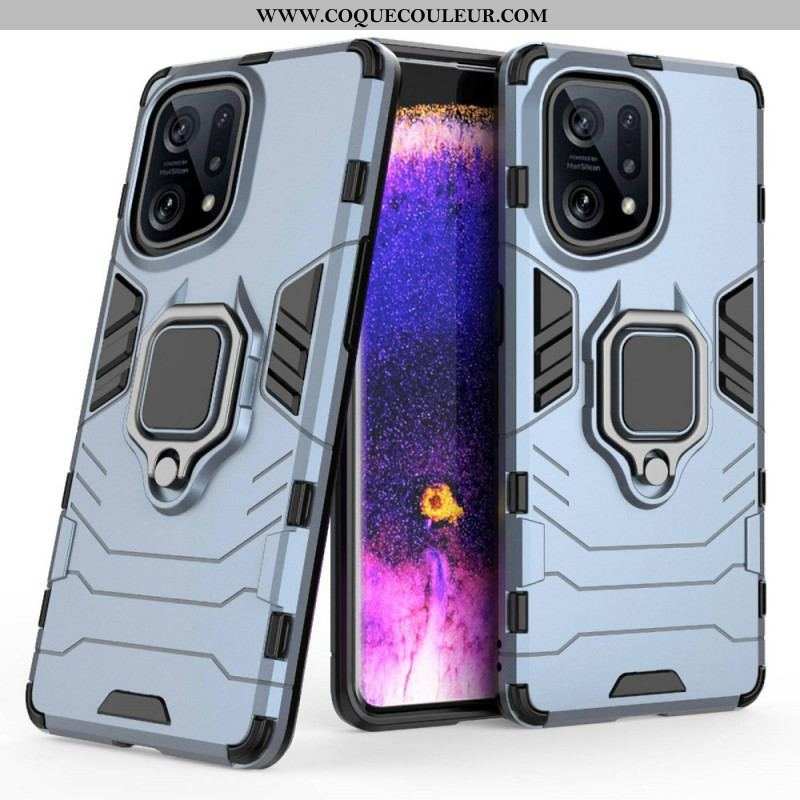 Coque Oppo find X5 Ring Résistante