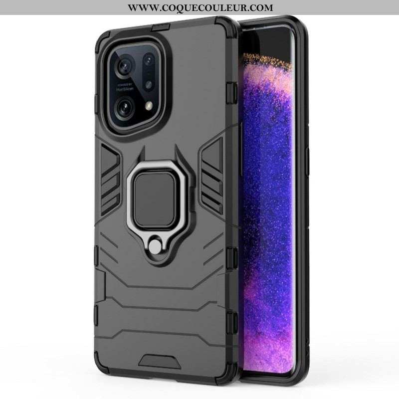 Coque Oppo find X5 Ring Résistante