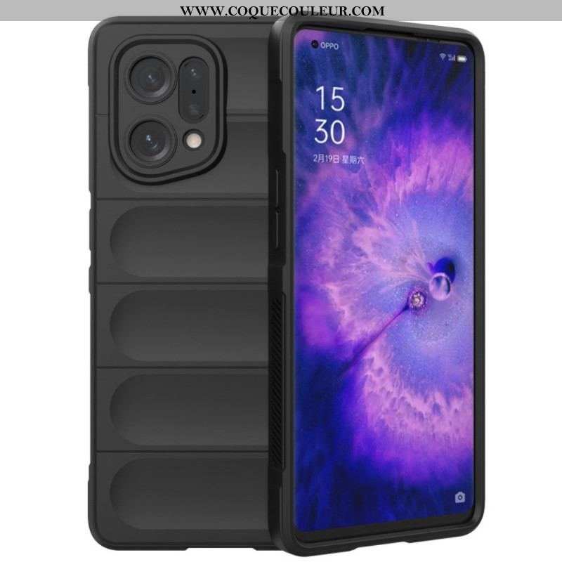 Coque Oppo Find X5 Silicone Contemporaine