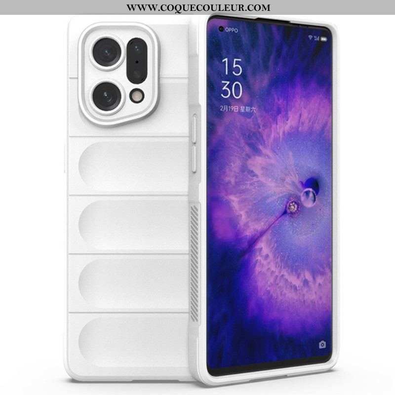 Coque Oppo Find X5 Silicone Contemporaine