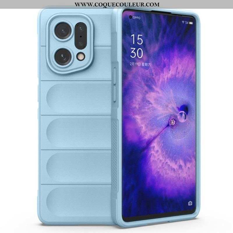 Coque Oppo Find X5 Silicone Contemporaine