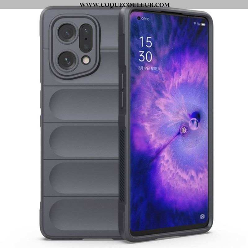 Coque Oppo Find X5 Silicone Contemporaine