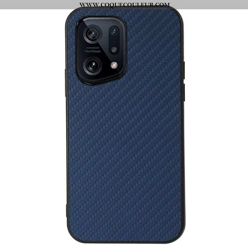 Coque Oppo Find X5 Fibre Carbone