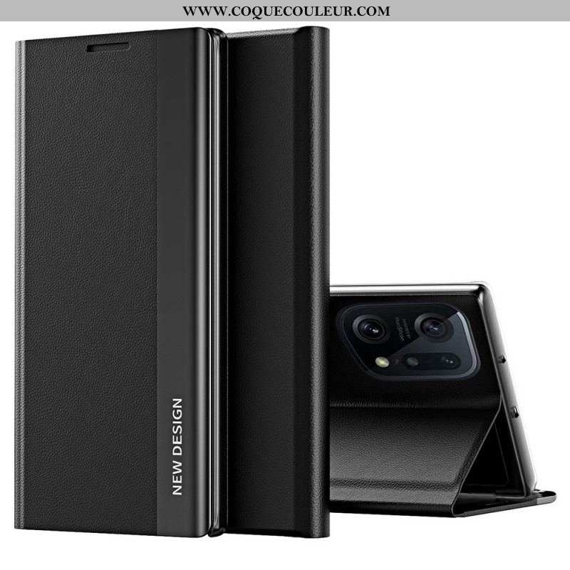 Flip Cover Oppo Find X5 Pro New Design