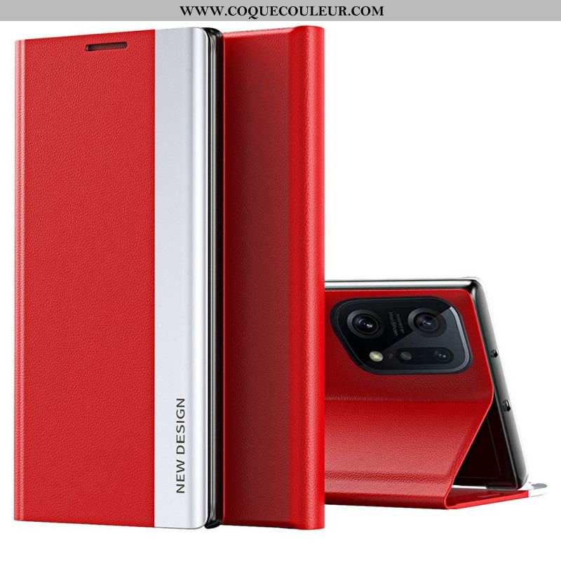 Flip Cover Oppo Find X5 Pro New Design