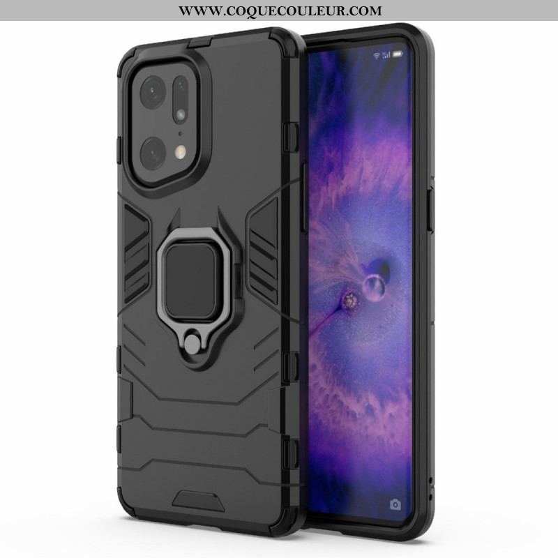 Coque Oppo Find X5 Pro Ring Résistante