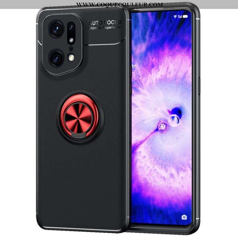 Coque Oppo Find X5 Pro Anneau Rotatif