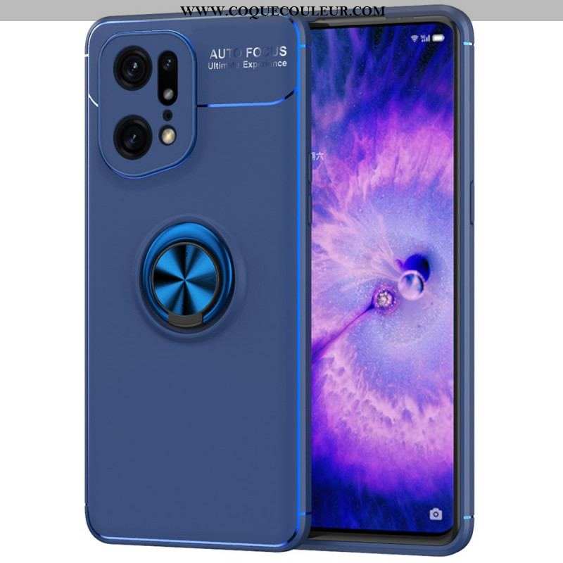 Coque Oppo Find X5 Pro Anneau Rotatif