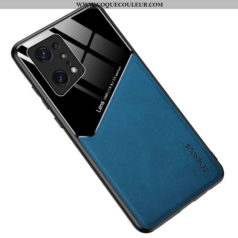 Coque Oppo Find X5 Pro Simili Cuir Haut de Gamme