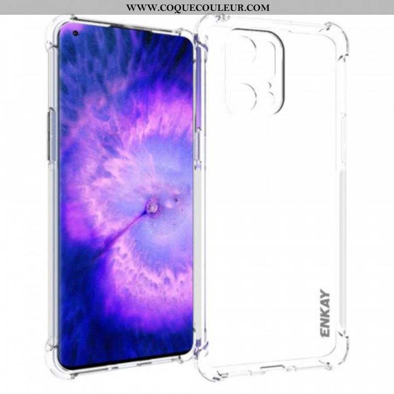 Coque Oppo Find X5 Pro Transparente ENKAY