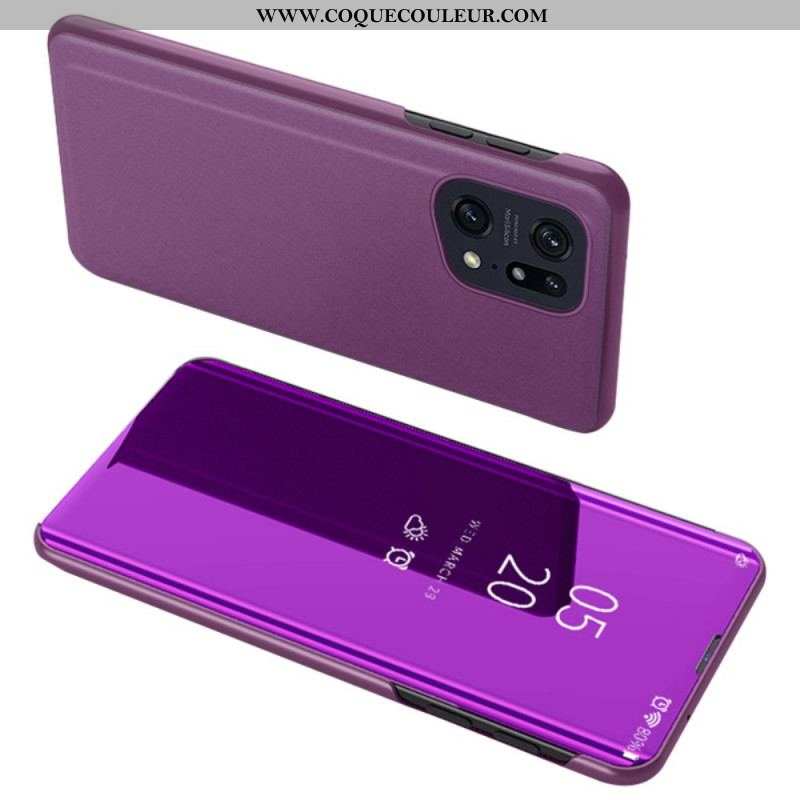 View Cover Oppo Find X5 Pro Miroir