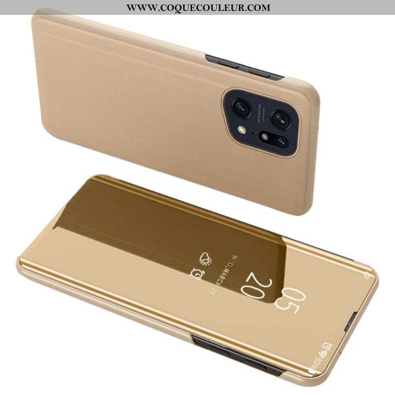 View Cover Oppo Find X5 Pro Miroir