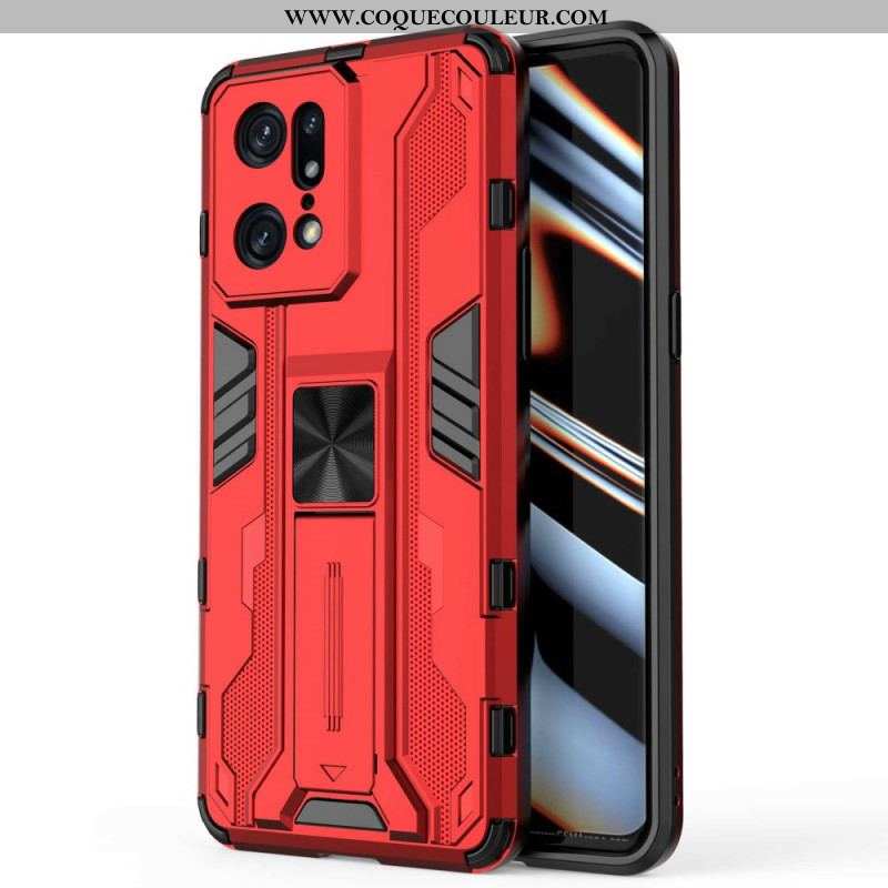 Coque Oppo Find X5 Pro Support Amovible Vertical et Horizontal